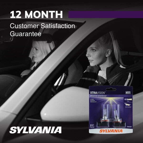 Sylvania Xtra Vision One Bulb H11 55W Head Light Low Beam Replace DOT OE Lamp Sylvania Xtra Vision One Bulb H11 55W Head Light Low Beam Replace DOT OE Lamp